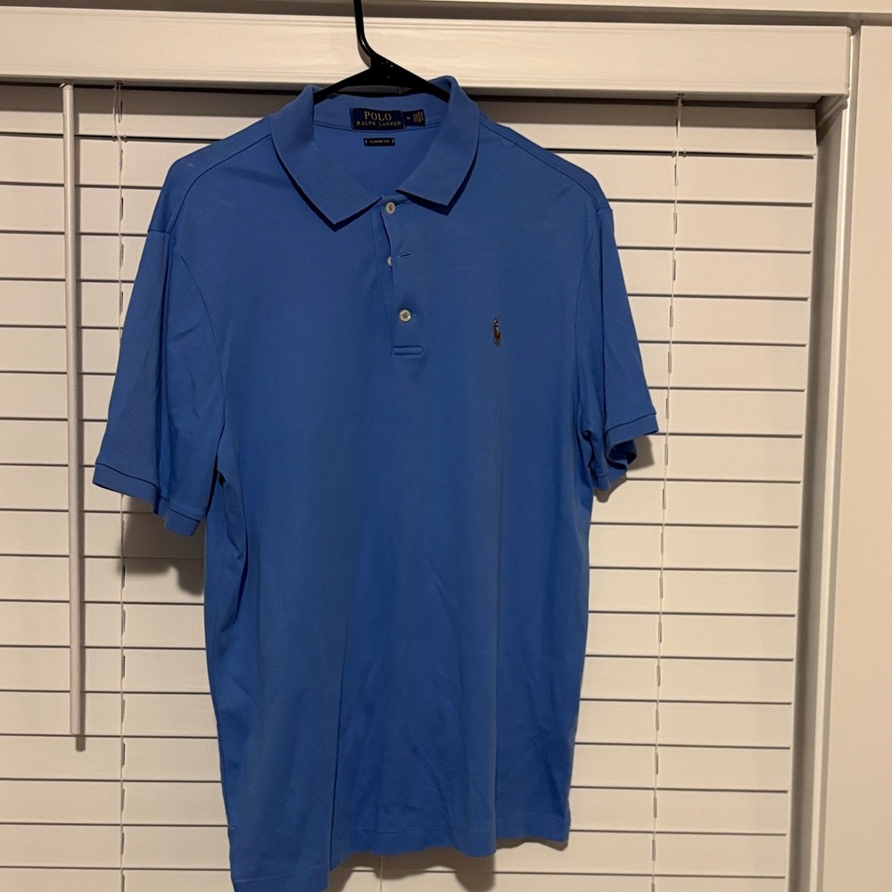 Polo by Ralph Lauren Men's Sky Blue Polo Shirt